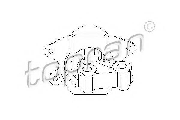 TOPRAN 207561 Підвіска, двигун
