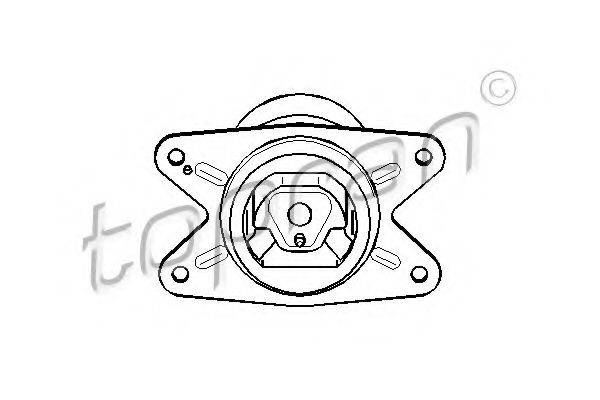 TOPRAN 206995 Підвіска, двигун