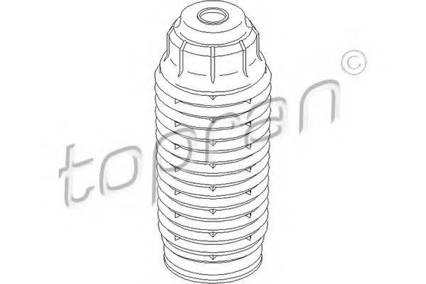 TOPRAN 301571 Захисний ковпак / пильник, амортизатор