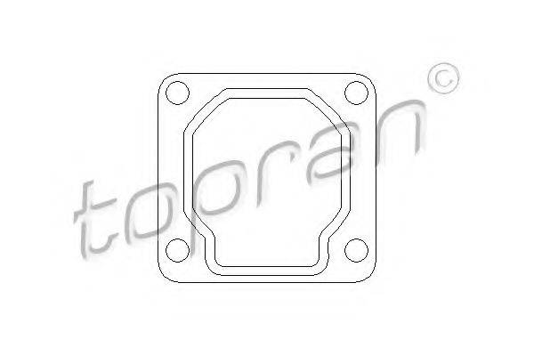 TOPRAN 302242 Прокладка, труба вихлопного газу