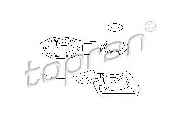 TOPRAN 302762 Підвіска, автоматична коробка передач