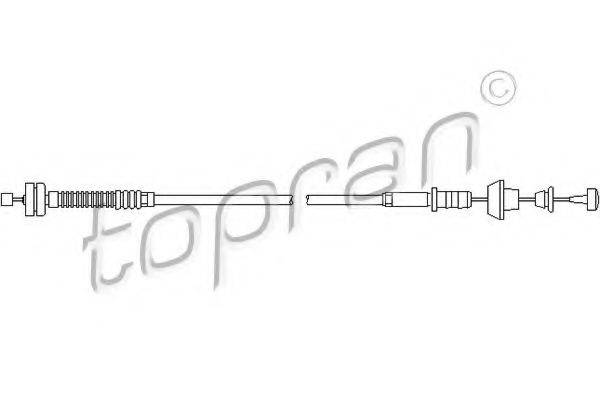 TOPRAN 302773 Тросик газу