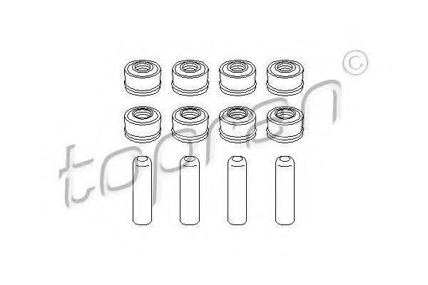 TOPRAN 401123 Комплект прокладок, стрижень клапана