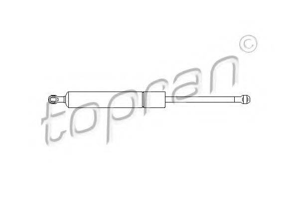 TOPRAN 400658 Газова пружина, кришка багажника