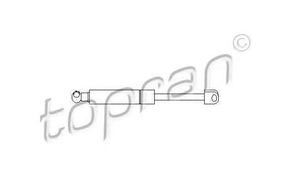 TOPRAN 501292 Газова пружина, заднє скло