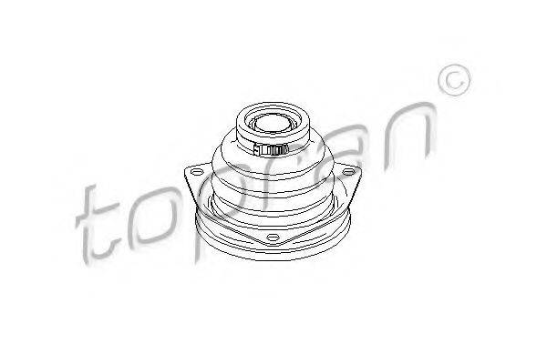 TOPRAN 700371 Комплект пильника, приводний вал