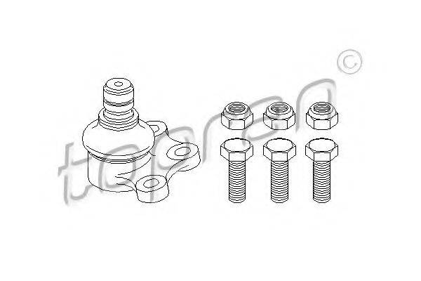 TOPRAN 721847 несучий / напрямний шарнір