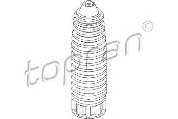 TOPRAN 722480 Захисний ковпак / пильник, амортизатор