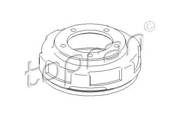 TOPRAN 303977 Гальмівний барабан