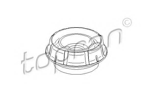 TOPRAN 700732 Опора стійки амортизатора