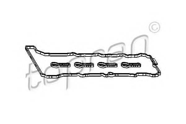 TOPRAN 501672 Комплект прокладок, кришка головки циліндра