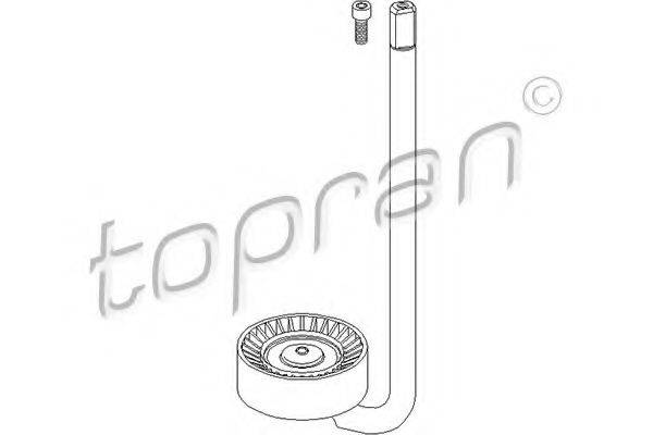TOPRAN 113204 Натяжний ролик, полікліновий ремінь