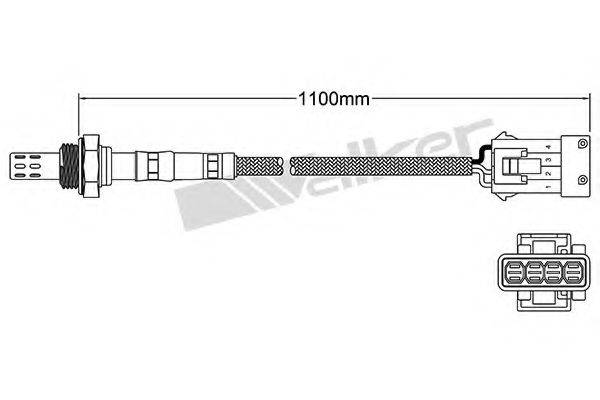 WALKER PRODUCTS 25023079 Лямбда-зонд