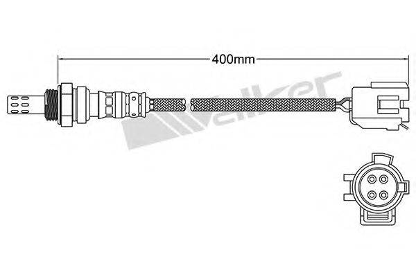 WALKER PRODUCTS 25024942 Лямбда-зонд