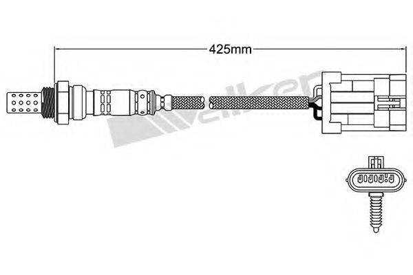 WALKER PRODUCTS 25024490 Лямбда-зонд