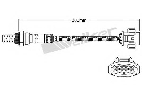 WALKER PRODUCTS 25024592 Лямбда-зонд