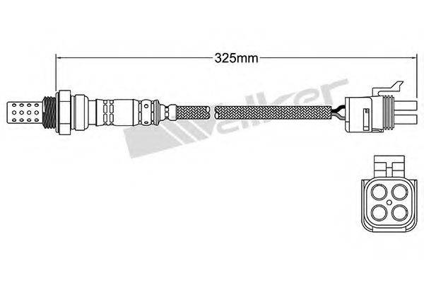 WALKER PRODUCTS 25024830 Лямбда-зонд