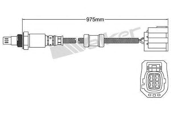 WALKER PRODUCTS 25054093 Лямбда-зонд