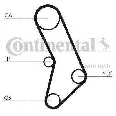 CONTITECH CT574 Ремінь ГРМ