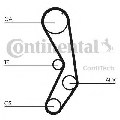 CONTITECH CT605K1 Комплект ременя ГРМ