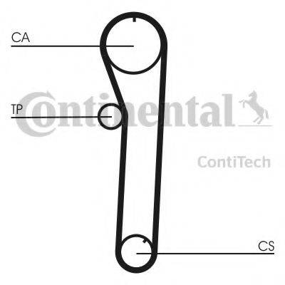 CONTITECH CT698 Ремінь ГРМ