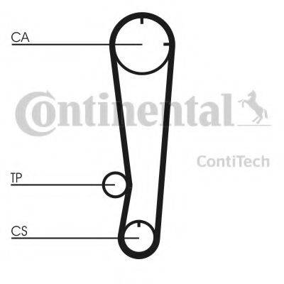 CONTITECH CT738K2 Комплект ременя ГРМ