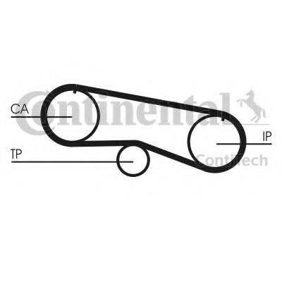 CONTITECH CT933K1 Комплект ременя ГРМ