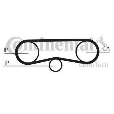 CONTITECH CT1018K1 Комплект ременя ГРМ