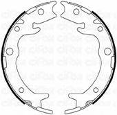 CIFAM 153159 Комплект гальмівних колодок, стоянкова гальмівна система