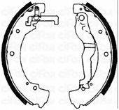 CIFAM 153469 Комплект гальмівних колодок