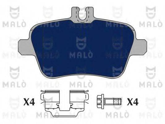 MALO 1050946 Комплект гальмівних колодок, дискове гальмо