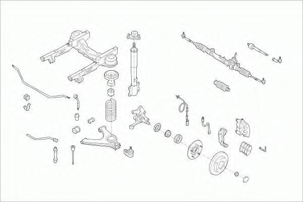 SACHS FORDTRANSFS006 Рульове управління; Підвіска колеса