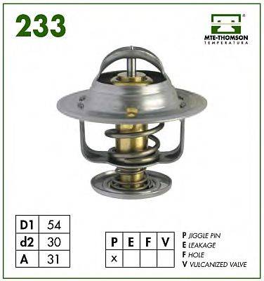 MTE-THOMSON 23382 Термостат, охолоджуюча рідина