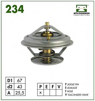 MTE-THOMSON 23487 Термостат, охолоджуюча рідина