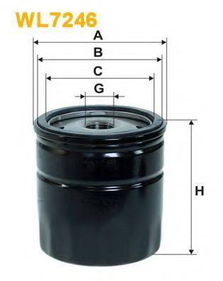 WIX FILTERS WL7246 Масляний фільтр