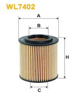 WIX FILTERS WL7402 Масляний фільтр