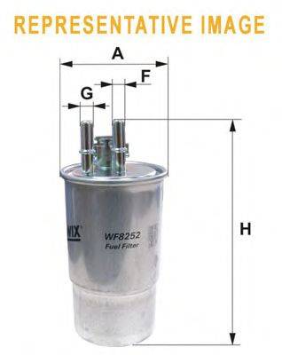 WIX FILTERS WF8408 Паливний фільтр