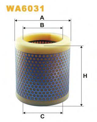 WIX FILTERS WA6031 Повітряний фільтр