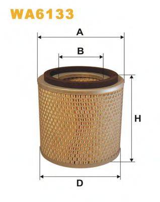 WIX FILTERS WA6133 Повітряний фільтр