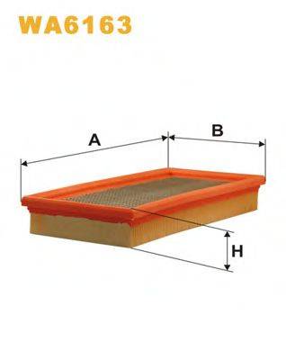 WIX FILTERS WA6163 Повітряний фільтр