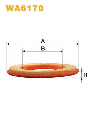 WIX FILTERS WA6170 Повітряний фільтр