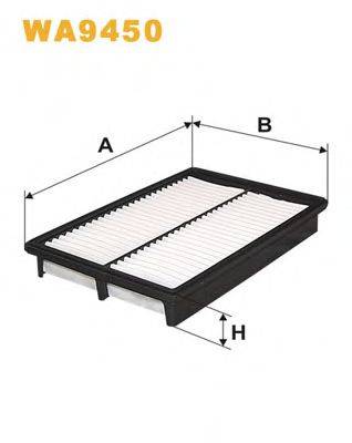 WIX FILTERS WA9450 Повітряний фільтр