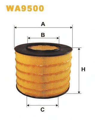 WIX FILTERS WA9500 Повітряний фільтр