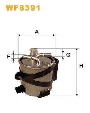 WIX FILTERS WF8391 Паливний фільтр