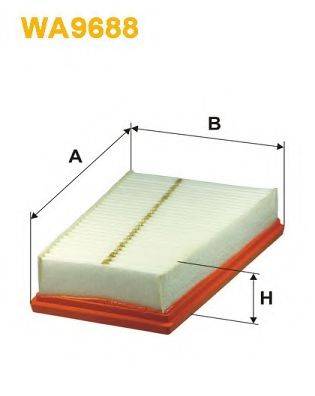 WIX FILTERS WA9688 Повітряний фільтр