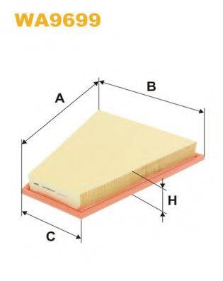 WIX FILTERS WA9699 Повітряний фільтр