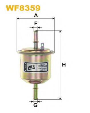 WIX FILTERS WF8359 Паливний фільтр