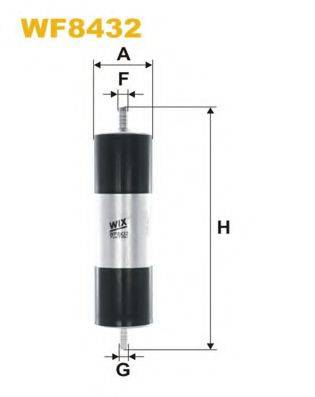 WIX FILTERS WF8432 Паливний фільтр