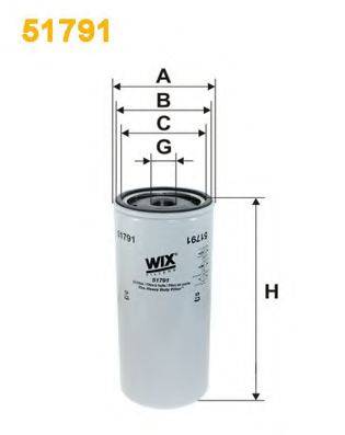 WIX FILTERS 51791 Масляний фільтр