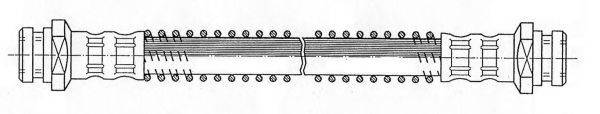 CEF 511140 Гальмівний шланг